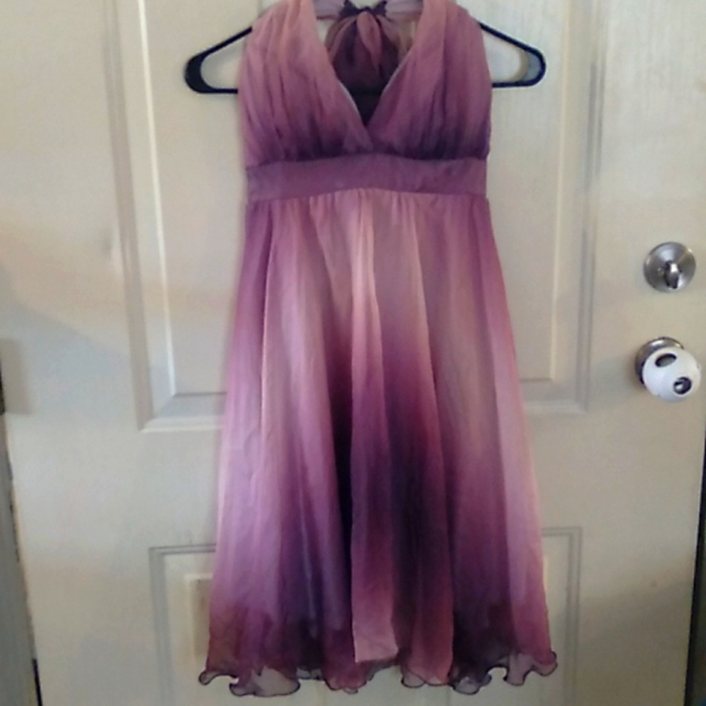 Purple dress